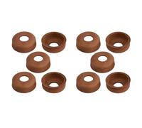 Ciuouient 10Pcs Leather Pump Cups Compatible with Coleman lanterns and stoves (Fits for models 220 200 242 425 413 236 237)(Replacement part 216-5091)-Leather Pump Cups diameter is approximately 7/8"