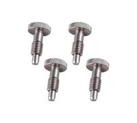 Ciuouient Knurled Knob Spring Pins Compatible with Rep X Pepin Fast Series Adjustable Dumbbell, Adjustable Dumbbell Parts Kit Not Fits OG Pepin Adjustable Dumbbell(Stainless Steel,4Pcs)