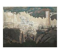 Ciurlionis Prelude The Knight Painting Large Wall Art Print Canvas Premium Mural