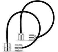 Civaner 2 Pcs Begleri Fidget Beads, Copper Worry Beads for Stress Relief, Handmade Cylinder & Bell Shaped , 7 Inch Relaxation Toy for Men & Women (Silver)