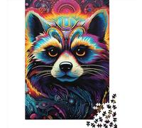Civet Cat Puzzle for Adults And Teenagers 1000 Pieces Puzzle for Adults Sustainable Puzzle Games 1000pcs (38x26cm)