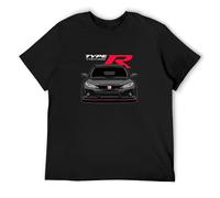 Civic Type R Fk8 Car Men's T-Shirt Black Unisex Mens Tees XL