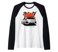 Civic Type R FK8 Japanese Car Raglan Baseball Tee