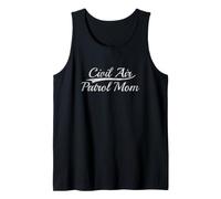 Civil Air Patrol Mom Vintage Varsity Retro Style Tank Top