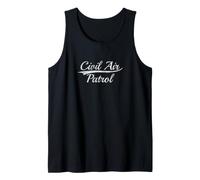 Civil Air Patrol Vintage Varsity Throwback Style Tank Top
