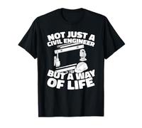 Civil Construction Infrastructure Planning - Civil Engineer T-Shirt