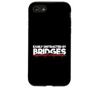 Civil Engineer Bridge Building Easily Distracted By Bridges Case for iPhone SE (2020) / 7/8