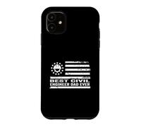 Civil Engineer Civil Engineering US American Flag Patriotic Case for iPhone 11