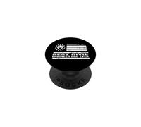 Civil Engineer Civil Engineering US American Flag Patriotic PopSockets Adhesive PopGrip