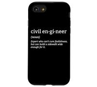 Civil Engineer Definition Building Construction Engineering Case for iPhone SE (2020) / 7/8