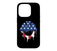 Civil Engineer Engineering American Flag USA Drip Graffiti Case for iPhone 14 Pro