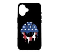 Civil Engineer Engineering American Flag USA Drip Graffiti Case for iPhone 16
