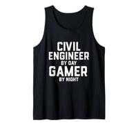 Civil Engineer Gamer Tank Top