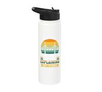 Civil Engineer I'm not Arguing I'm just why I'm Right Stainless Steel Insulated Water Bottle