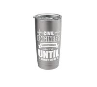 Civil Engineer Nobody Knows What I do Until I Don't do it Stainless Steel Insulated Tumbler