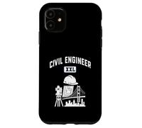 Civil Engineer XXL College Engineering Student Case for iPhone 11