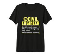 Civil Engineering Civil Engineer: Civil Engineer Definition Premium T-Shirt