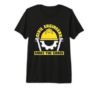 Civil Engineers Make The Grade Engineering Civil Engineer Premium T-Shirt