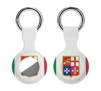 Civil Ensign of Italy Flag Full Protective Cover Case with Keyring Silicone Skin