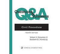 Civil Procedure: Multiple-choice and Short-answer Questions and Answers