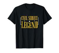 Civil Service Legend Retired Civil Servants Public Employees T-Shirt