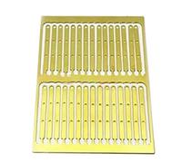 Civil Ship Model Railing Height 33mm 28mm 23mm Brass Etching Sheet Photo-Etched PE Handrail Balustrade For RC Boat Assembly(33mm)