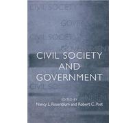 Civil Society and Government.: 3 (Ethikon Series in Comparative Ethics)
