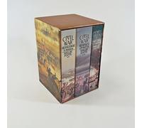 Civil War a Narrative; 3 Volumes: Fort Sumter to Perryville; Fredericksburg to Meridian; Red River to Appomattox
