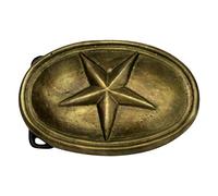 Civil War Belt Buckle Texas Star Brass