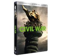 Civil War Édition Limitée Steelbook Blu-ray 4K Ultra HD