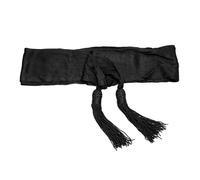 Civil War Officers Uniform Wool Sash - Staff Black Waist Sash - Authentic to Period - ACW Reenactment Product, Black, Standard
