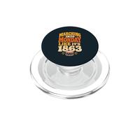 Civil War Reenactment Hobby History Reenactor PopSockets PopGrip for MagSafe