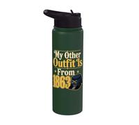 Civil War ReenactmentHumor Reenactor Stainless Steel Insulated Water Bottle