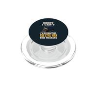 Civil War Reenactor Weekend PopSockets PopGrip for MagSafe