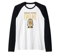 Civil War Relic Hunter Relic Recovery Detectorist Gift Raglan Baseball Tee