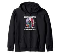 Civil War Union Champions Soldier Flag History Design Zip Hoodie