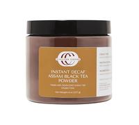 Civilized Coffee Decaffeinated Instant Black Tea Powder Assam for Hot Tea, Iced Tea & Baking (8oz)