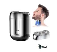Civilizek Shaver, Civilized Electric Shaver, 2025 New Upgrade Pocket Shaver USB Mini Shavers, Pocket USB Mini Shavers for Men, Rechargeable Waterproof Compact Electric (Silver)