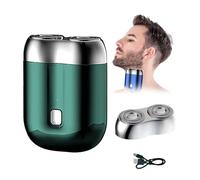 Civilizek Shaver, Civilized Electric Shaver, 2025 New Upgrade Pocket Shaver USB Mini Shavers, Pocket USB Mini Shavers for Men, Rechargeable Waterproof Compact Electric (Green)