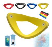 Civilizek Water Recliner, 2025 New Grandfloats Float-N-Fold Water Chair, 3 in 1 Floating Chairs for Lake, Summer Stable Floating Party Seats, Pool Noodle Chairs for Adults, Endless Relaxation(Yellow)
