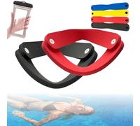 Civilizek Water Recliner, Grandfloats Float-N-Fold Water Chair, 3 in 1 Floating Chairs for Lake, Summer Stable Floating Party Seats, Pool Noodle Chairs for Adults, Endless Relaxation(Red+Black)