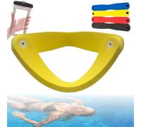 Civilizek Water Recliner, Grandfloats Float-N-Fold Water Chair, 3 in 1 Floating Chairs for Lake, Summer Stable Floating Party Seats, Pool Noodle Chairs for Adults, Endless Relaxation(Yellow)
