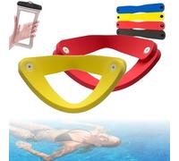Civilizek Water Recliner, Grandfloats Float-N-Fold Water Chair, 3 in 1 Floating Chairs for Lake, Summer Stable Floating Party Seats, Pool Noodle Chairs for Adults, Endless Relaxation(Red+Yellow)
