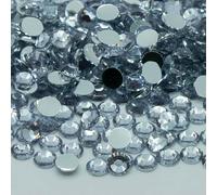 CIVIOOH 2-6mm Resin Non-HotFix Rhinestones Bulk Flat Back Plastic Crystals Nail DIY Glitters Stone