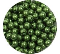 CIVIOOH 50-1000Pcs with Hole ABS Imitation Pearl Bead 3/4/6/8/10/12MM Round Plastic Acrylic Spacer Bead for DIY Bracelet Necklace