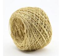 CIVIOOH 50g/ball Gold Silver Wool Cotton Metallic Yarn Skein Crochet Thread Glitter Hand-woven Craft Bag