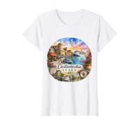 Civitavecchia, Italy, Gateway to Rome, Cruise Destination Value Graphic T-Shirt, Women, White, S