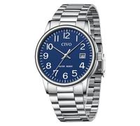 CIVO Blue Mens Watches Stylish: Easy Read Big Numbers