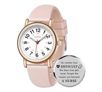 CIVO Graduation Gifts for Medical Student: Waterproof Analogue Easy Read Dial 12/24 Hour with Second Hand - Presents for Graduation Healthcare Workers Nurses Doctors with Exquisite Box