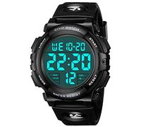 CIVO Men's Digital Sport Watch: Oversized Big Numbers LCD Backlight - Read Time at a Glance While Running No Need to Stop - Clear as Wall Clock from 4M - Waterproof for Outdoor Running & Camping